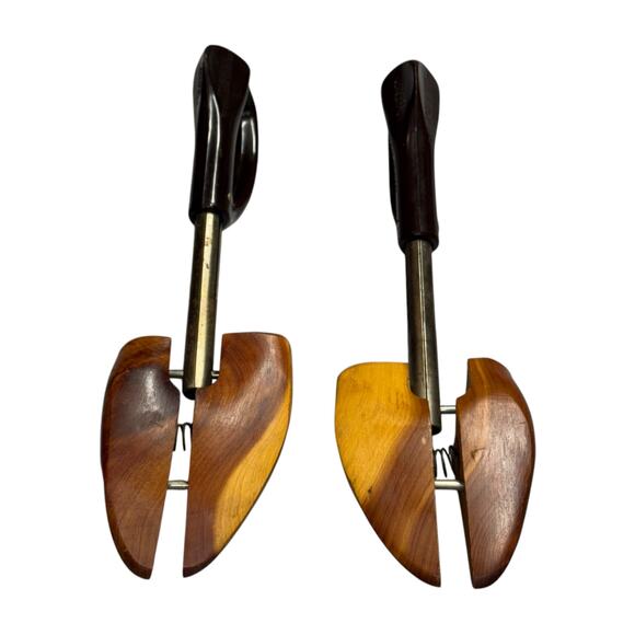 Wooden Shoe Stretchers with Black Handles - Picture 4 of 10